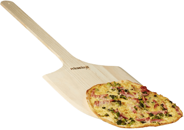 Relaxdays Pizzaschaufel XXL aus Holz